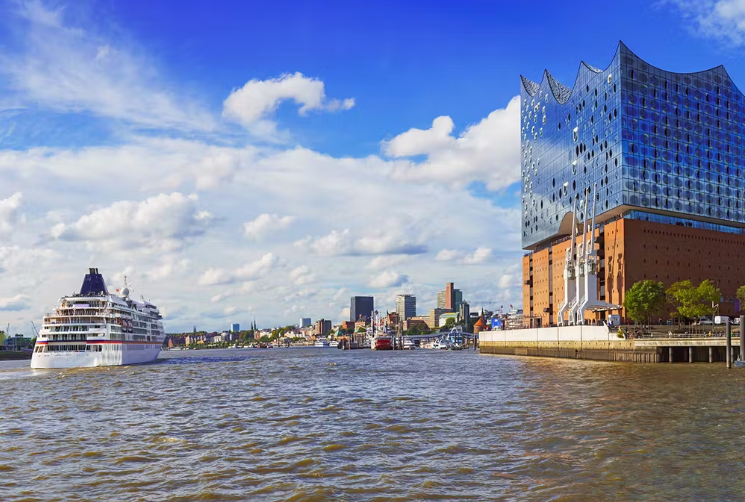 Hamburg Hafenrundfahrt + geführte Elbphilharmonie Tour auf Deutsch