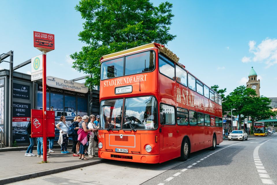 Hamburg: Sightseeing-Tour im Hop-On/Hop-Off-Bus der Linie A